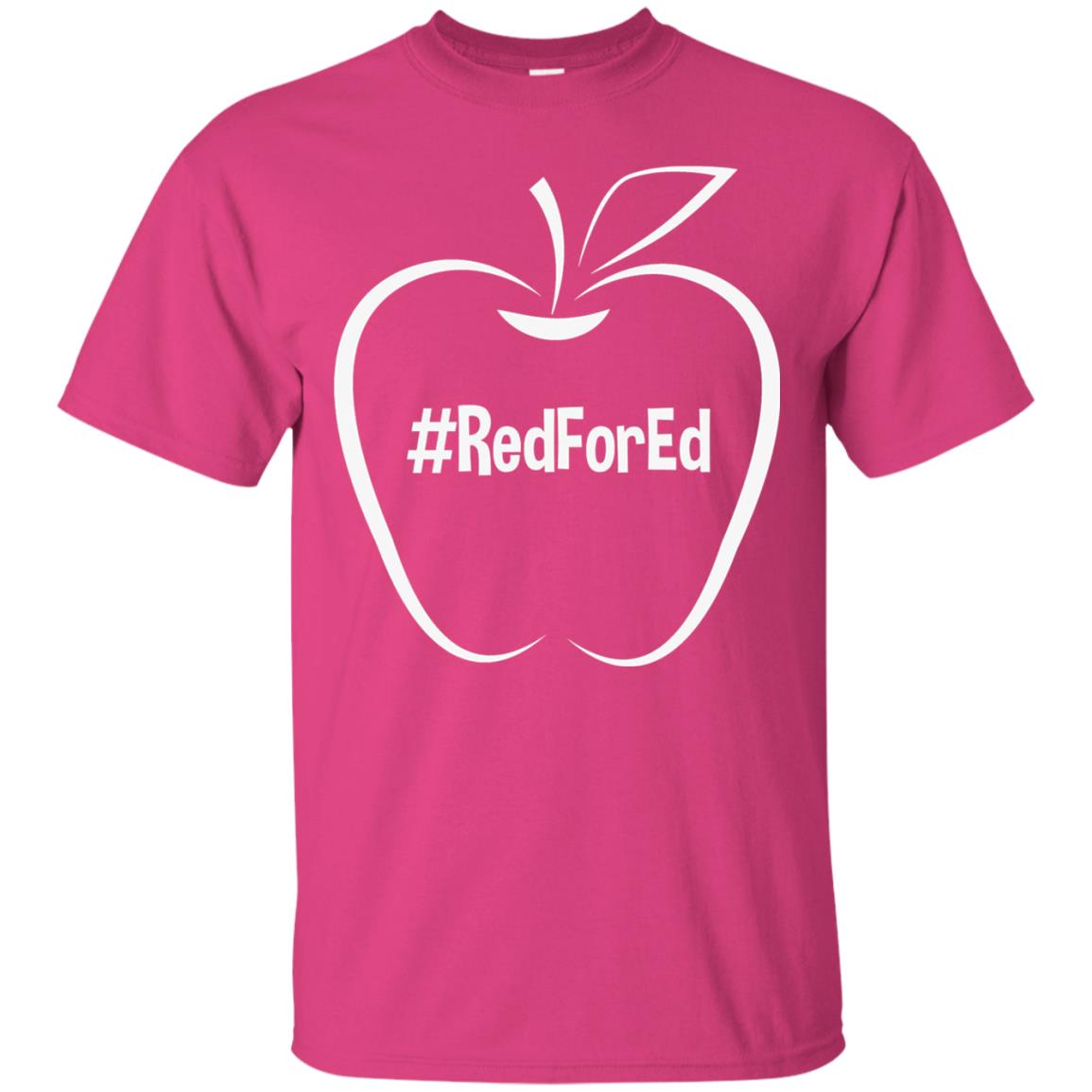 Teacher Shirt Hash Tag Redfored Protest Heliconia