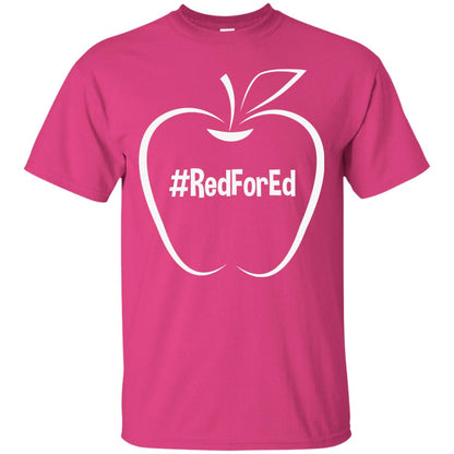 Teacher Shirt Hash Tag Redfored Protest Heliconia