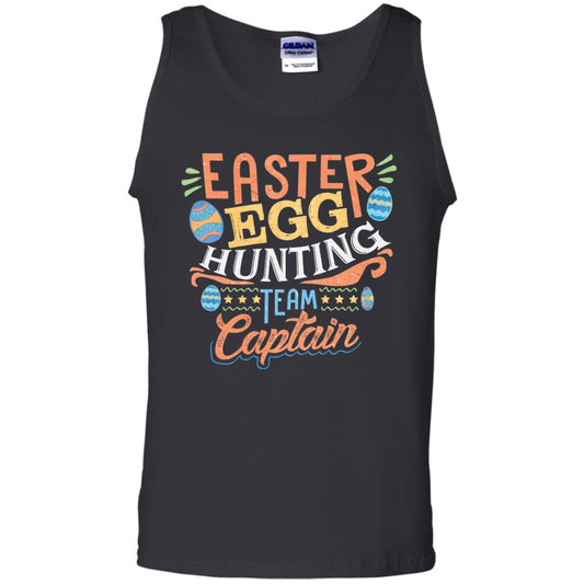 Easter Egg Hunting Team Captain Paschasunday Easter T-shirt Black