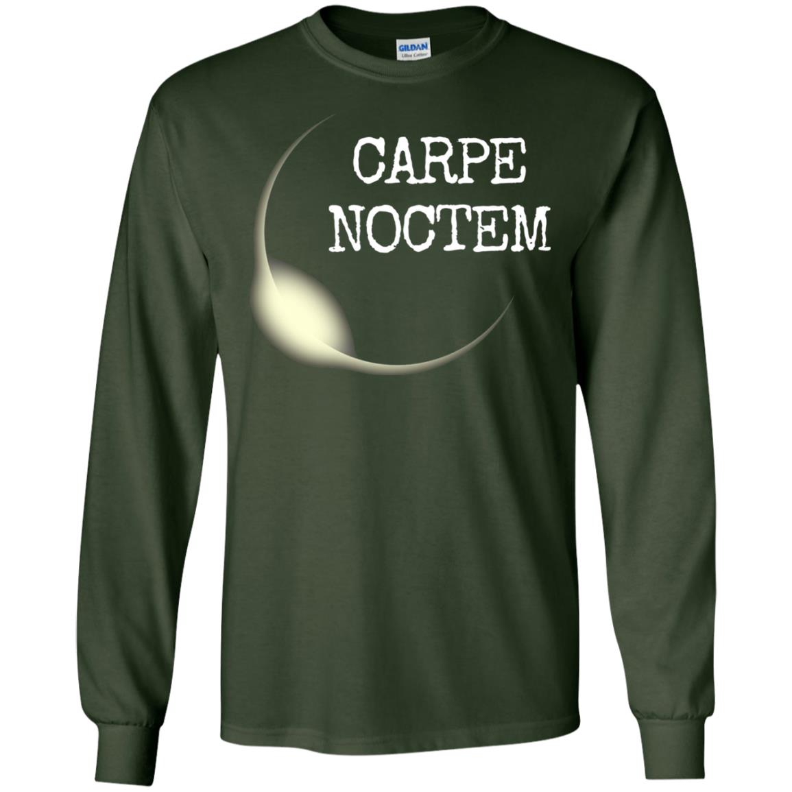 Carpe Noctem Lunar Eclipse T Shirt Forest Green