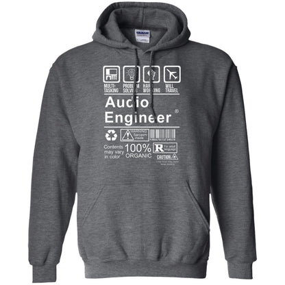 Audio Engineer Shirt Multi Tasking Problem Solving Dark Heather