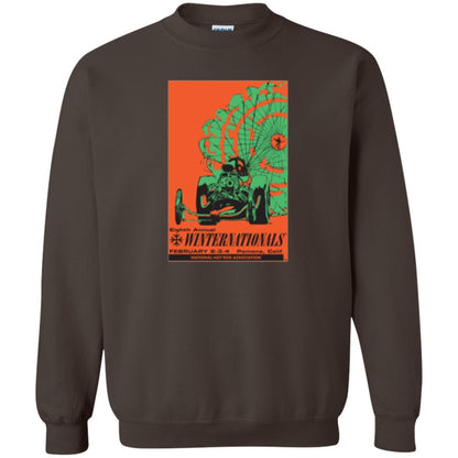 Nhra 1968 Winternationals T-shirt Dark Chocolate