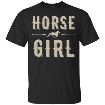 Horse Girl T-shirt Black