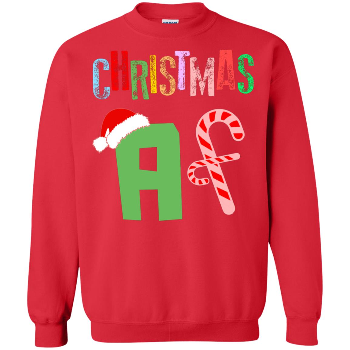 Chrismas Af X-mas Gift Shirt For Mens Or Womens Red