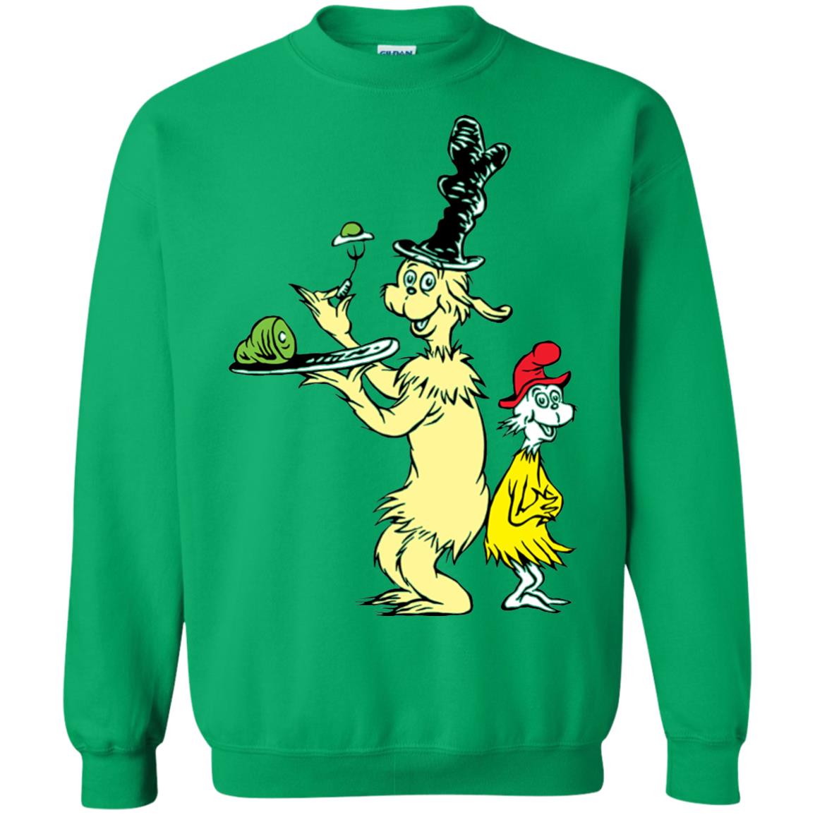 Dr. Seuss I Like Green Eggs And Ham T-shirt Irish Green