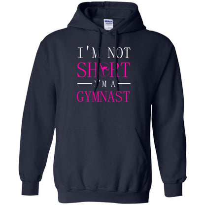 Gymer T-shirt I'm Not Short I'm A Gymnast Navy
