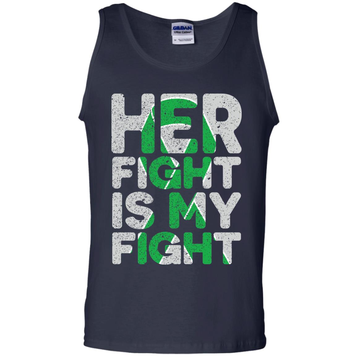 Her Fight Is My Fight Cerebral Palsy Support Shirt Navy