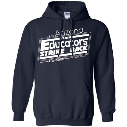 Arizona Teacher Tshirt Red For Ed Arizona The Educators Strike Back Navy