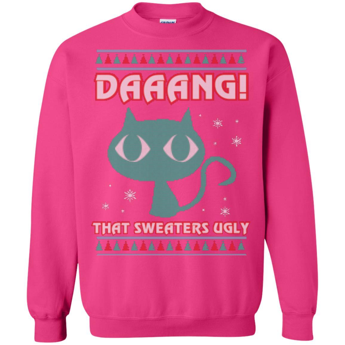 Cat Lovers T-shirt Daaang! That Sweaters Ugly Heliconia