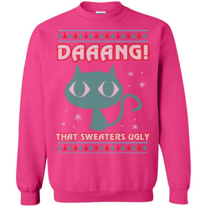 Cat Lovers T-shirt Daaang! That Sweaters Ugly