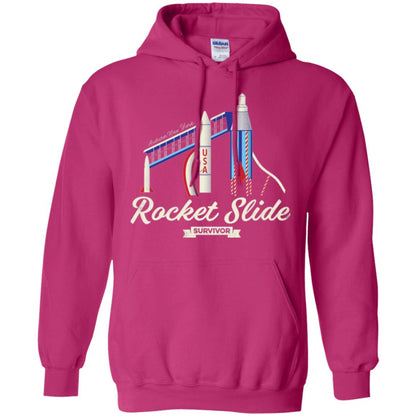 I Survived The Rocket Slide T-shirt Heliconia