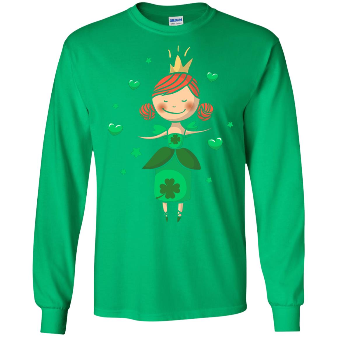 Irish Princess St. Patricks Day Gift Shirt For Girls Irish Green