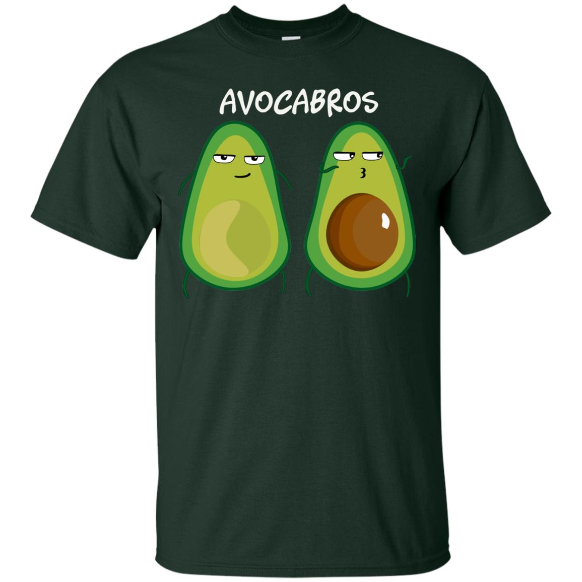 Funny Avocado T-shirt For Bros And Vegans Forest