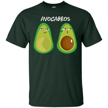 Funny Avocado T-shirt For Bros And Vegans Forest