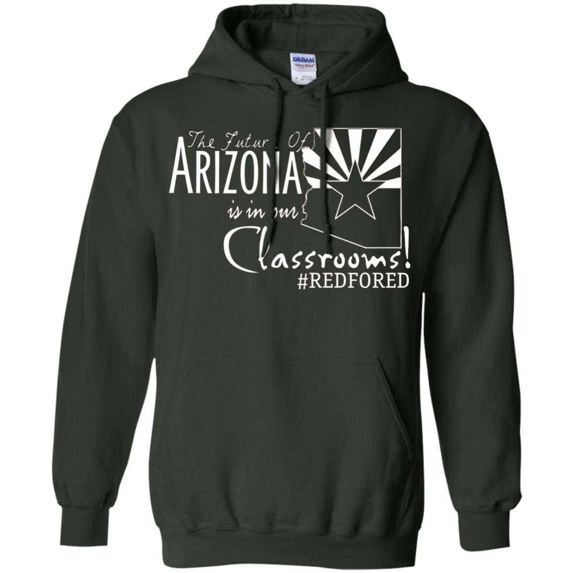 Arizona Teacher Tshirt The Future Of Arizona Is In Our Classrooms Forest Green