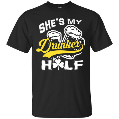 She_s My Drunker Half Saint Patrick_s Day T-shirt Black