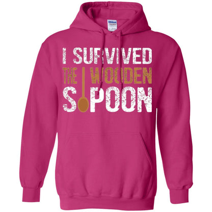 Spoon T-shirt I Survived The Wooden Spoon Heliconia