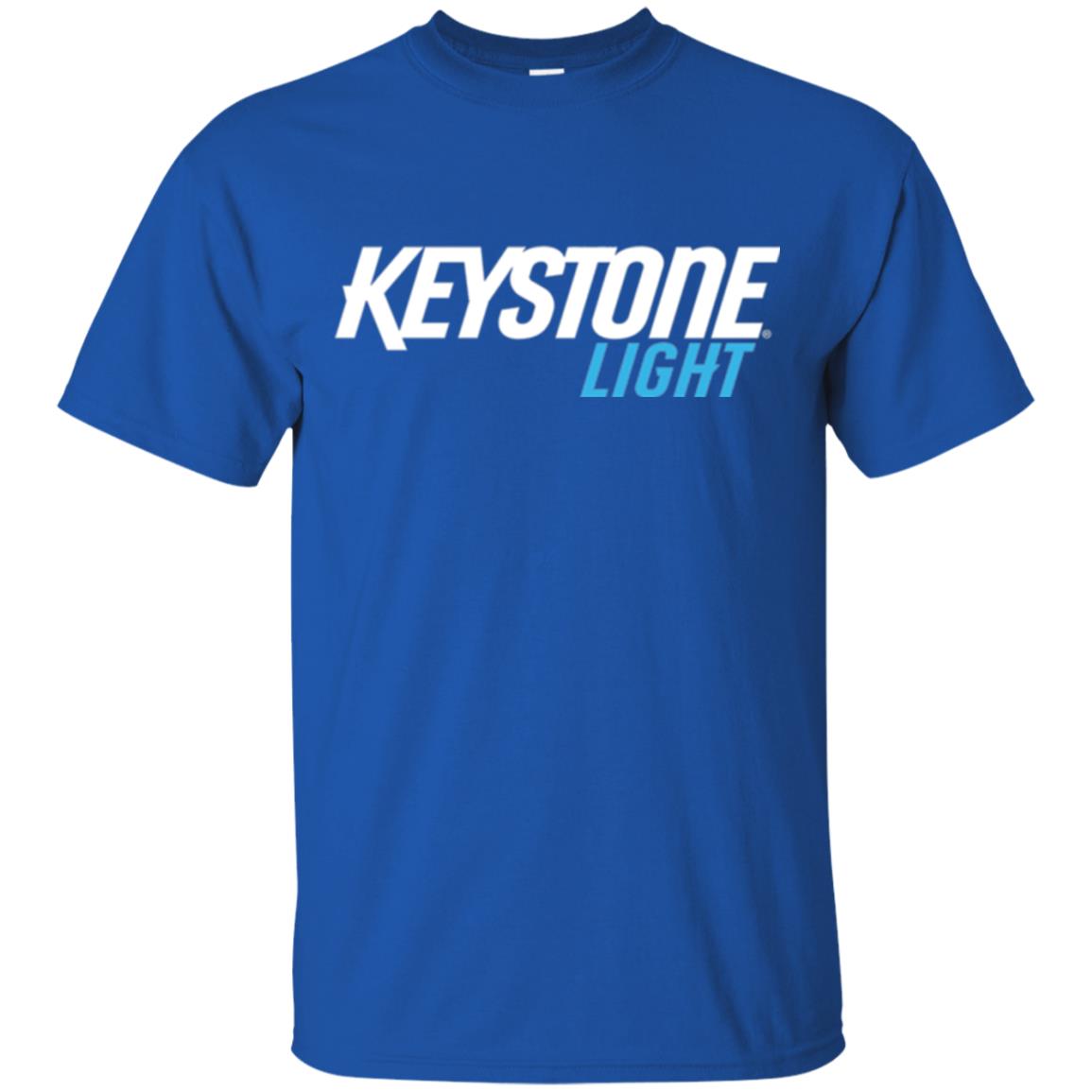 Keystone Light Beer T-shirt Royal