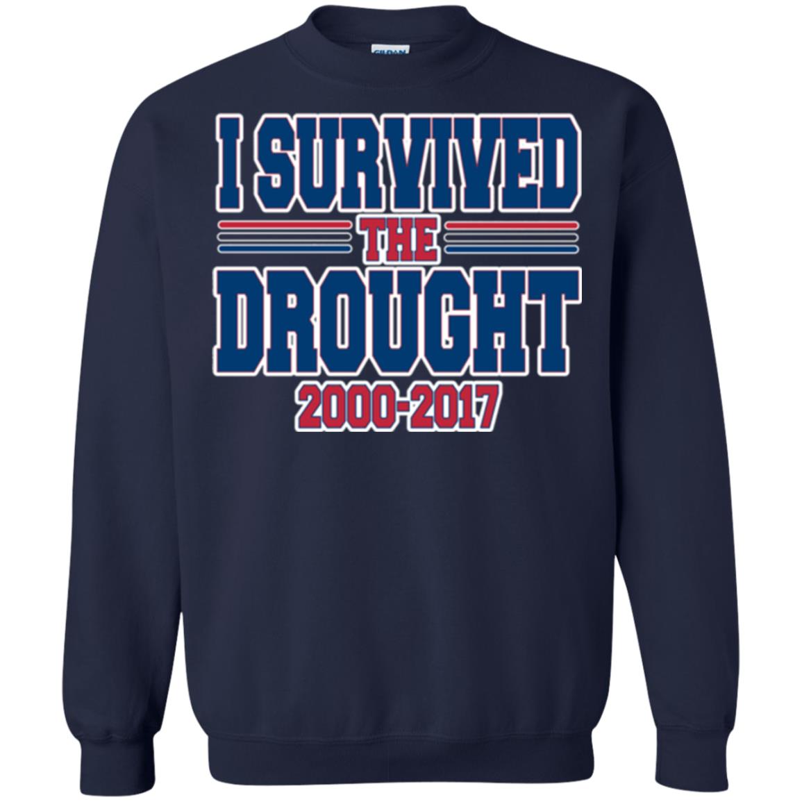 Buffalo Playoff T-shirt I Survived The Drought Navy