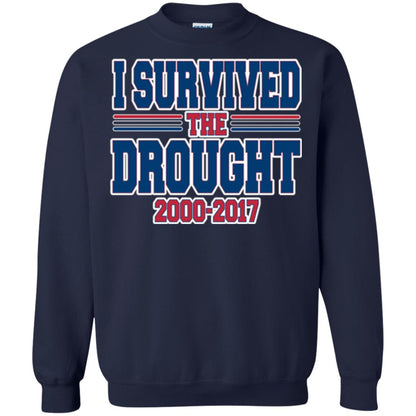 Buffalo Playoff T-shirt I Survived The Drought Navy