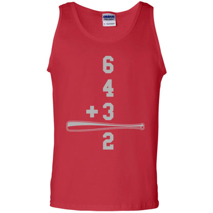 Baseball And Math Lovers T-shirt Red