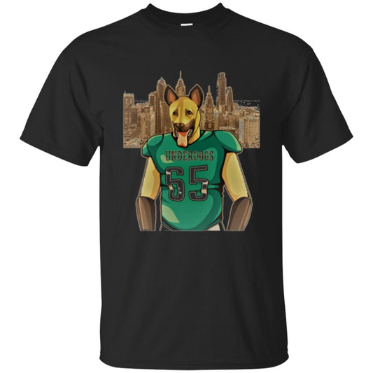 Dog Lover T-shirt Philly Fan Philadelphia Underdogs 2018 Game Day Black