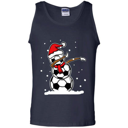 Christmas T-shirt Dabbing Snowman Ball Navy