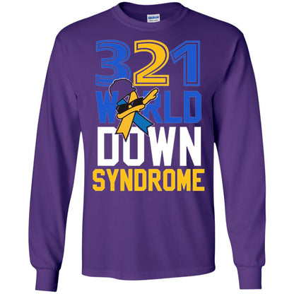 Awareness March 21 World Down Syndrome Day Shirt Purple