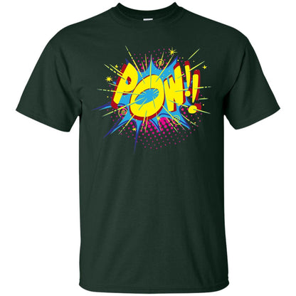 Pow Comic Sound Effect Shirt Forest