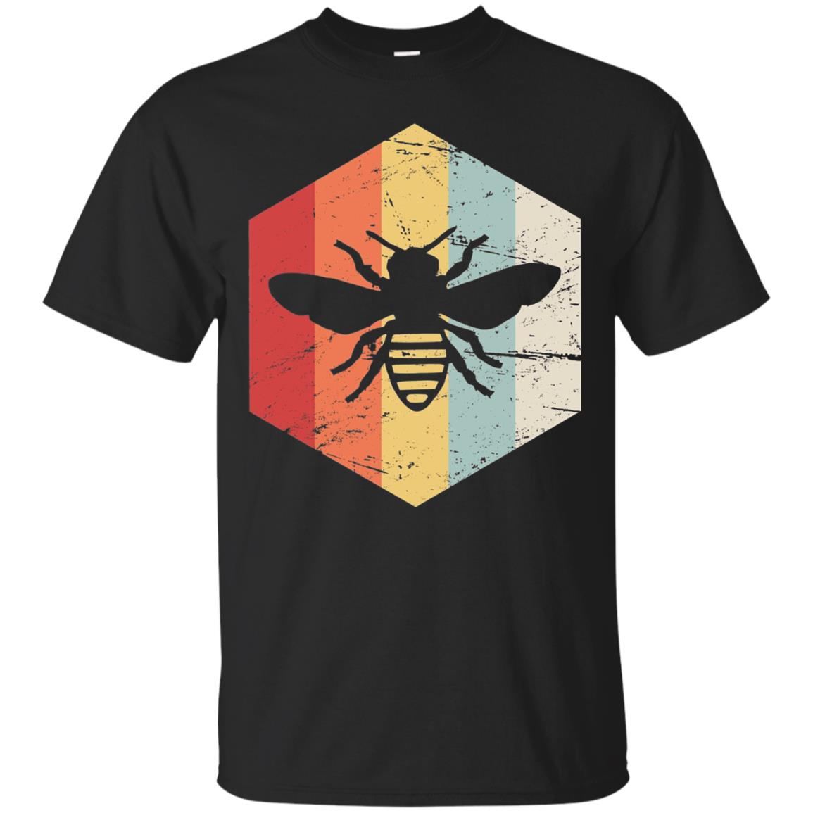Retro Beekeeper T-shirt Black