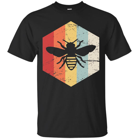 Retro Beekeeper T-shirt Black