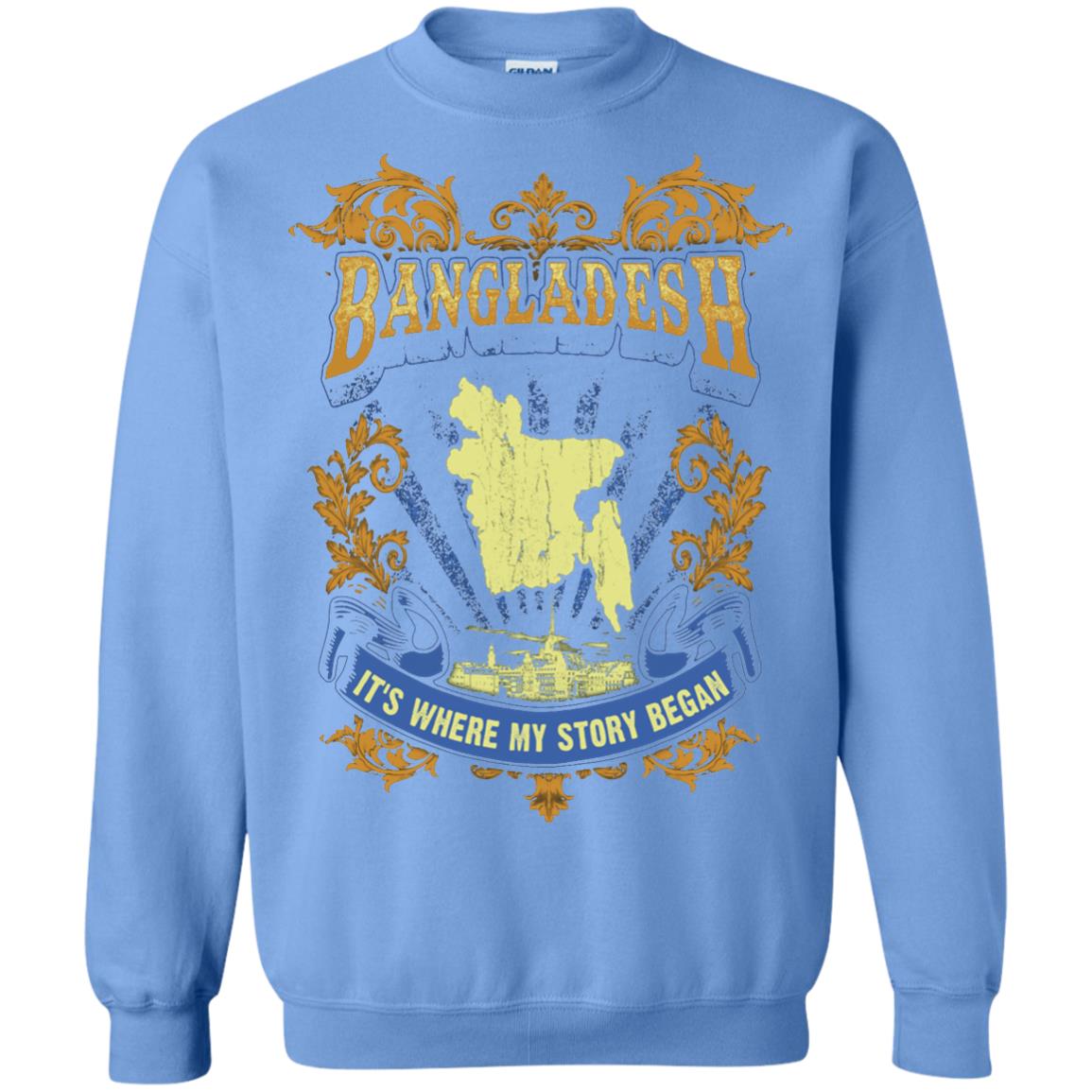 Bangladesh It_s Where My Story Began T-shirt Carolina Blue