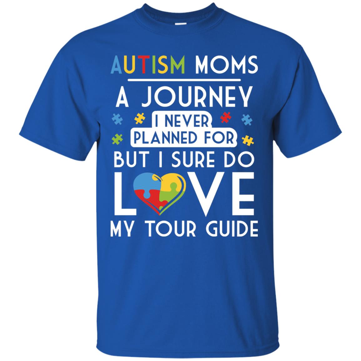 Autism Mom Shirt Autism Mom A Journey Of Love Royal