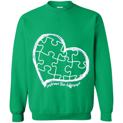 Autism Awareness Shirt Embrace Differences Irish Green