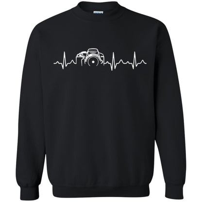 Photographer T Shirt Heartbeat Photography Black