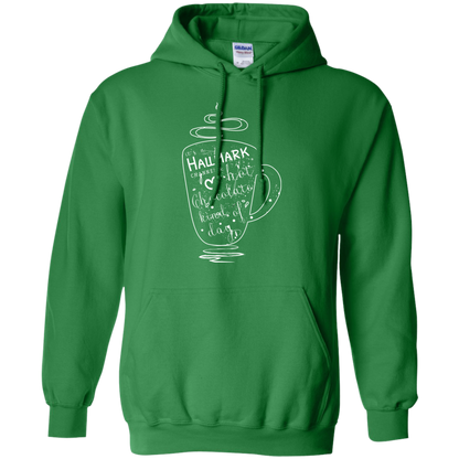 Christmas T-shirt It's A Hallmark Hot Chocolate Kind Of Day Irish Green