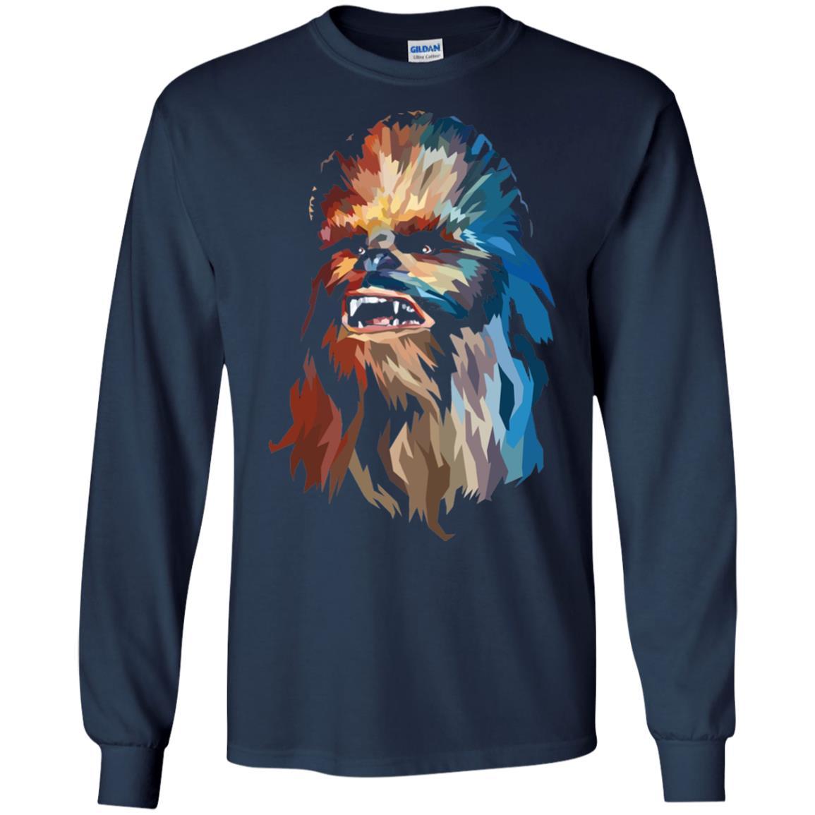 Chewbacca Art T-shirt Navy