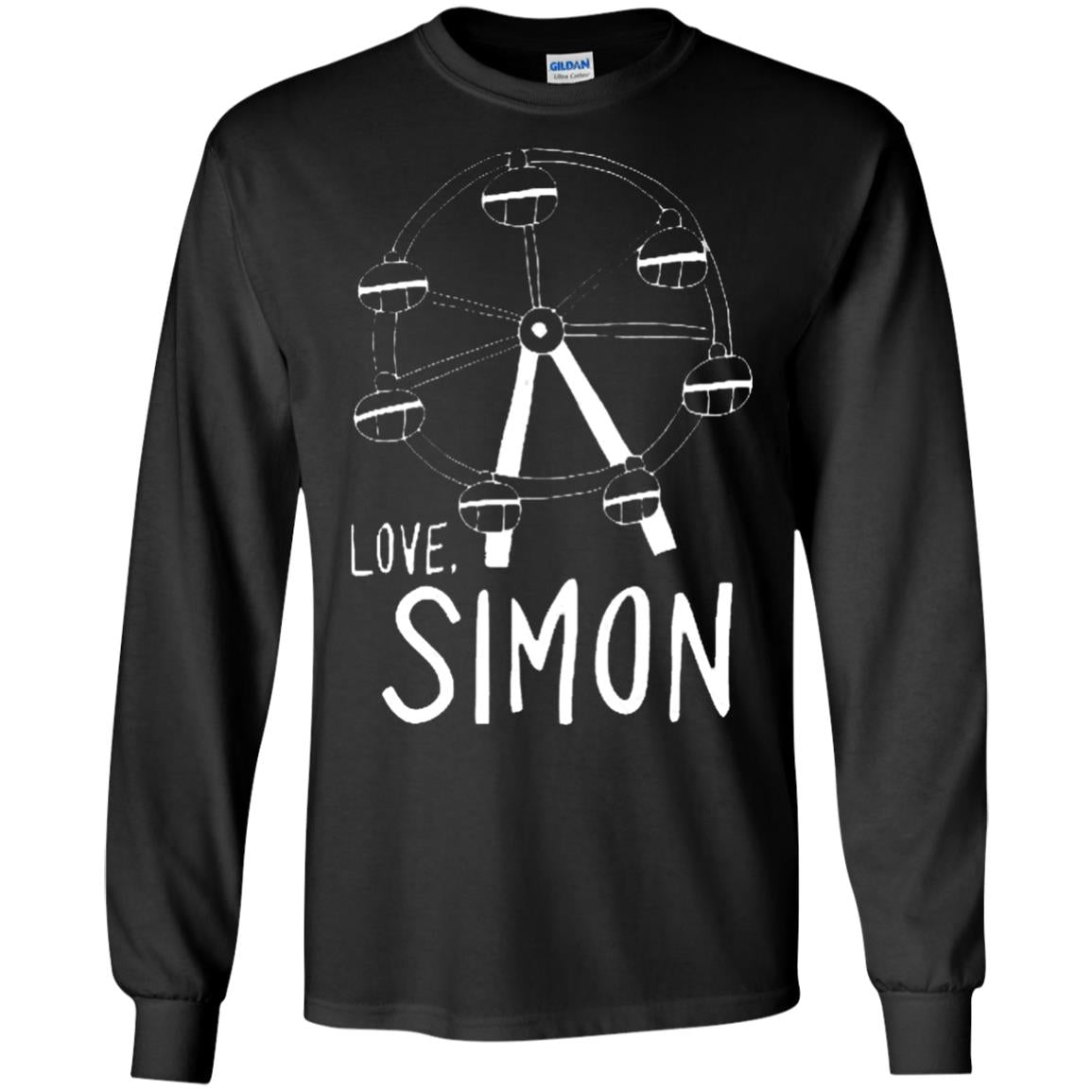 Love Simon Ferris Wheel Doodle T-shirt