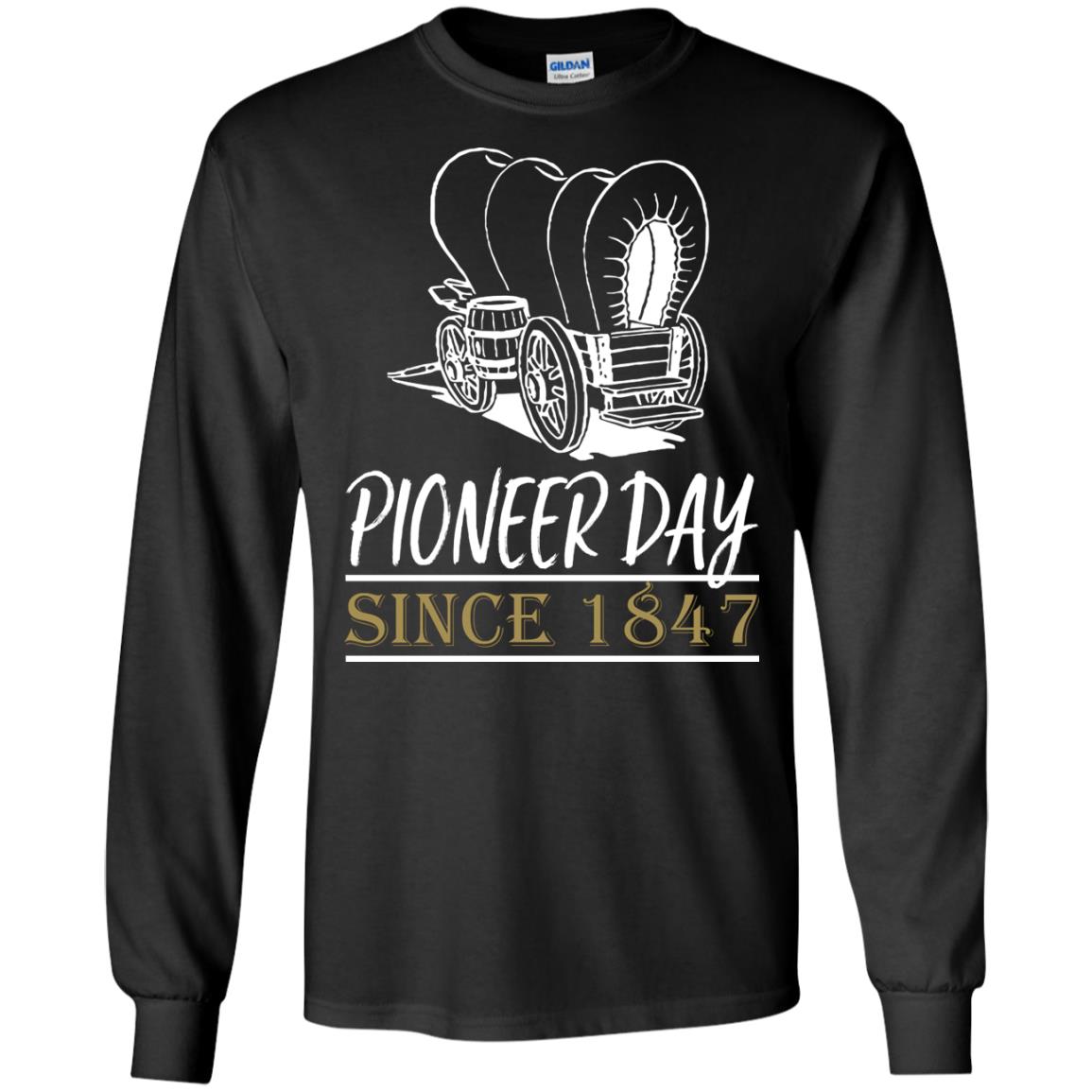 Pioneer Day Since 1847 Shirt Black