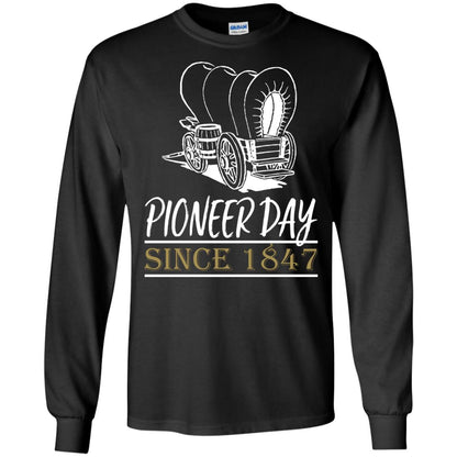 Pioneer Day Since 1847 Shirt Black