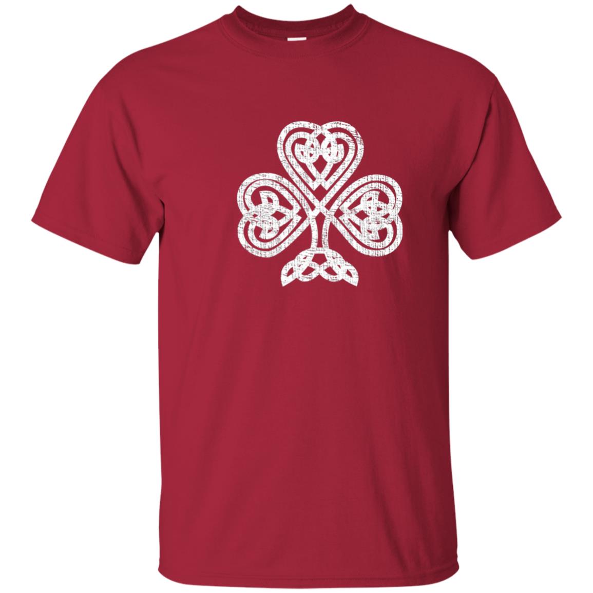 Irish Shamrock Knot Symbol St. Patrick_s Day T-shirt Cardinal