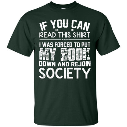 If You Can Read This Shirt Forest