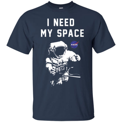 Faded Astronaut T-shirt I Need My Space Navy