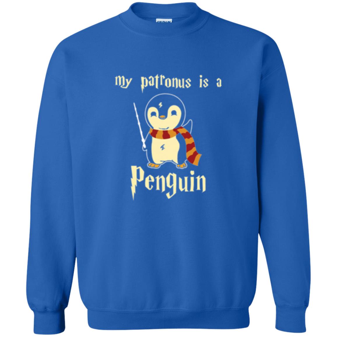 Penguin Lovers T-shirt My Patronus Is A Penguin Hot Royal