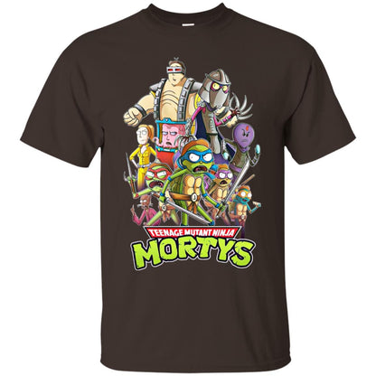 Teenage Mutant Ninja Mortys Shirt Dark Chocolate