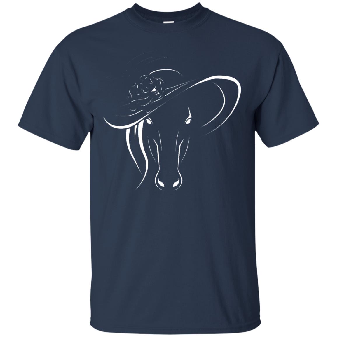 Derby Horse In Derby Womens Hat Derby Shirt Navy