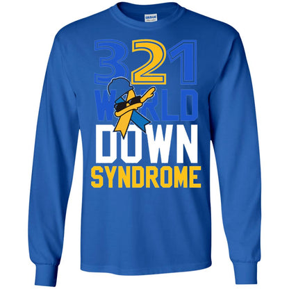Awareness March 21 World Down Syndrome Day Shirt Royal