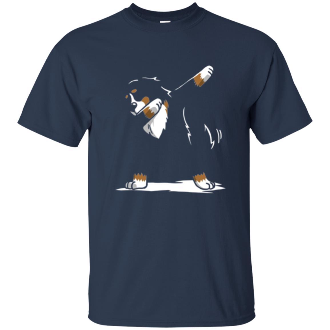 Dog Lover T-shirt Bernese Mountain Dog T-shirt Navy
