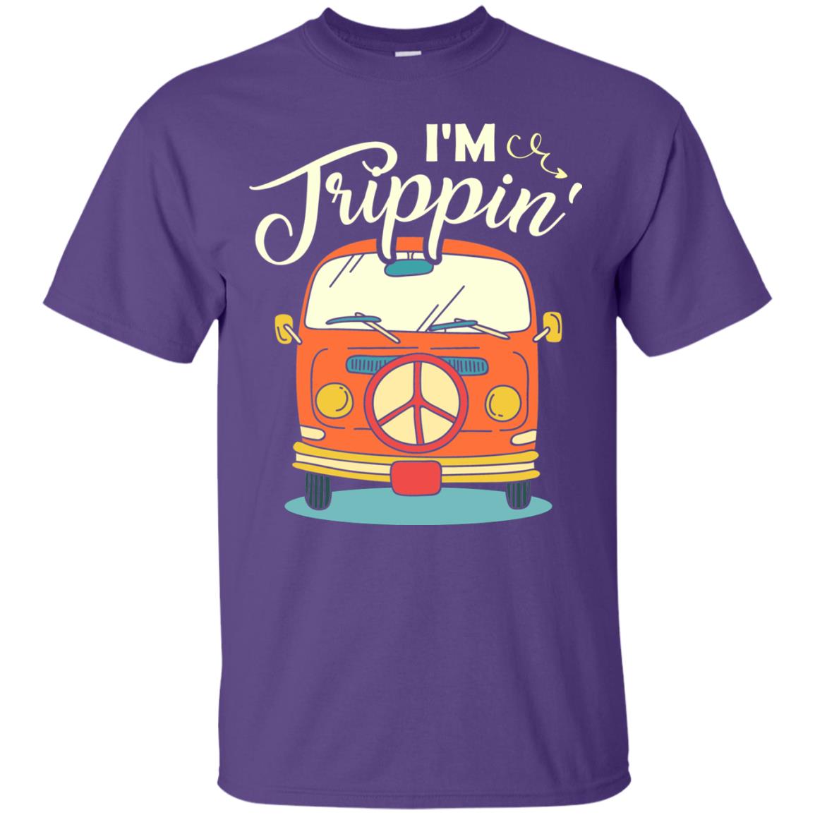 I_m Trippin_ Best Idea Shirt For Travel Holiday Purple
