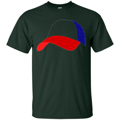 Trucker Hat T-shirt Forest Green